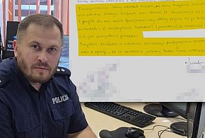 Policjant zapobiegł próbie oszustwa metodą na „lekarza”. Mundurowi apelują
