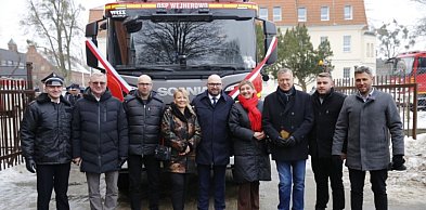 Przekazanie i włączenie do służby nowego wozu ratowniczo-gaśniczego OSP Wejherowo