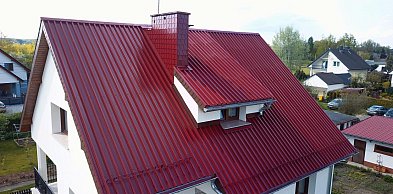 Malowanie dachu z doborem koloru i wizualizacją elewacji