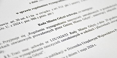 Podwyżki dla gdyńskich nauczycieli. Nowy regulamin wynagradzania