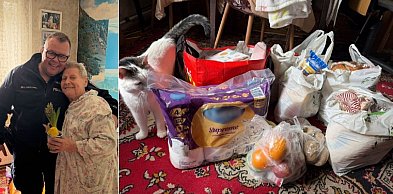 Dzielnicowy z Komisariatu Policji na Oksywiu w Gdyni zorganizował zbiórkę dla...