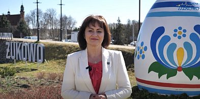 Życzenia Wielkanocne od Marioli Zmudzińskiej, Burmistrz Gminy Żukowo