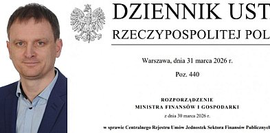 Gruchała: weszło w życie rozporządzenie w sprawie Centralnego Rejestru Umów