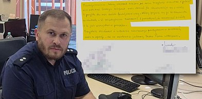 Policjant zapobiegł próbie oszustwa metodą na „lekarza”. Mundurowi apelują