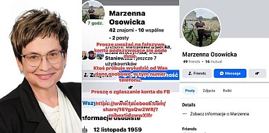Osowicka ostrzega: ktoś podszywa się pode mnie-78423