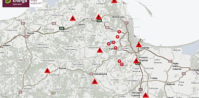 Pomorskie/ Około 3,4 tys. odbiorców bez prądu po intensywnych opadach śniegu