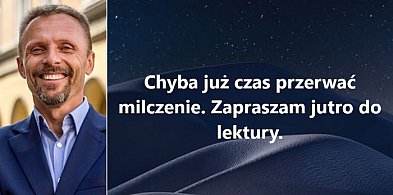 Januszewski przerywa milczenie