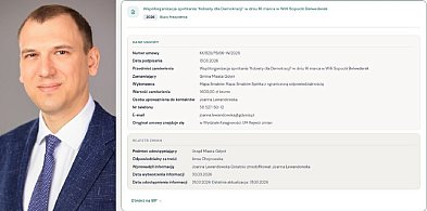 Pogorzelski: bawcie się "dla demokracji" ale za swoje pieniądze