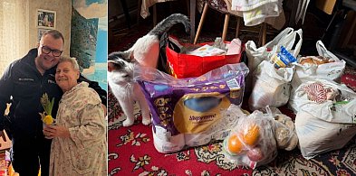 Dzielnicowy z Komisariatu Policji na Oksywiu w Gdyni zorganizował zbiórkę dla...