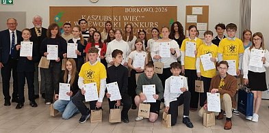 X Wojewódzki Konkurs Wiedzy o Kaszubach w szkole w Borkowie