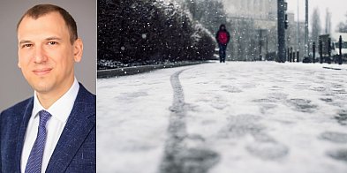 Pogorzelski: chodniki w Gdyni dalej pozostają oblodzone