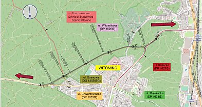 Od 22 listopada zmiana organizacji ruchu w związku z budową Obwodnicy Witomina-78188