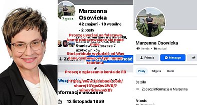 Osowicka ostrzega: ktoś podszywa się pode mnie-78423