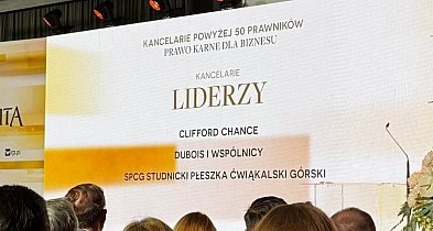 Kancelaria Dubois i Wspólnicy nr 1 w Polsce. Reprezentuje przedsiębiorcę z...