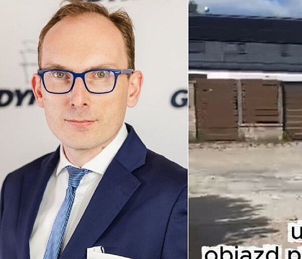 Robi się niebezpiecznie... Radny Ubych monitoruje ruch na objazdach
