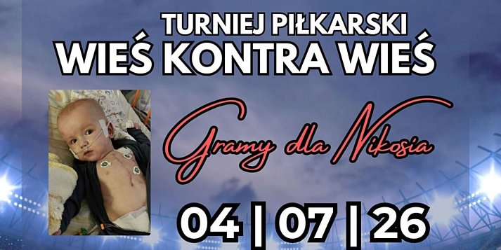 Wieś kontra wieś - charytatywny turniej piłkarski