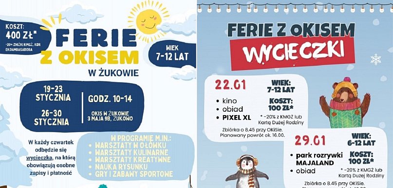 Ferie pełne pomysłów i dobrej energii