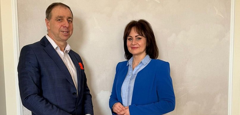 Spotkanie Burmistrz Gminy Żukowo z przedstawicielem stowarzyszenia „Żukowo w...