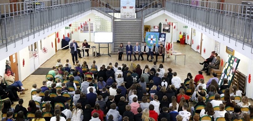 Lekcja samorządności w SP 5 w Wejherowie