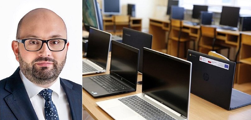 Kraszkiewicz: nowy sprzęt komputerowy dla wejherowskich uczniów