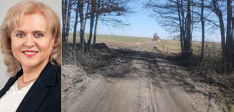 Dalecka: droga gminna został naprawiona