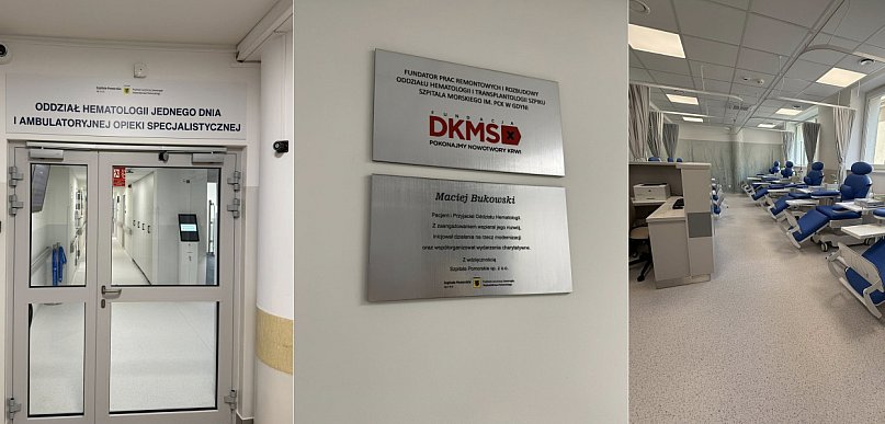 Gdynia/ W redłowskim szpitalu powstał dzienny oddział hematologii