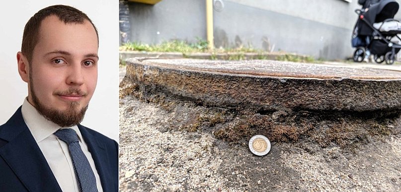 Kolera: nierówny chodnik przy ul. Płka Dąbka wymaga naprawy