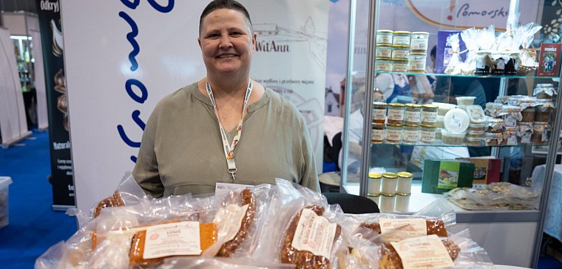 Jej łosoś wędzony to prawdziwa petarda, a biała kiełbasa na Wielkanoc też ma fanów