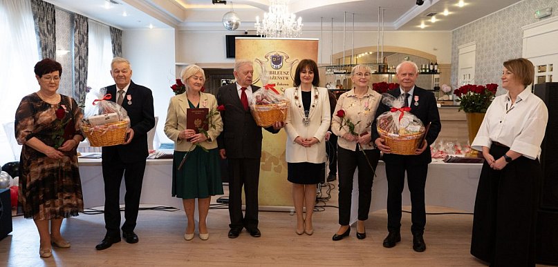 Pary z gminy Żukowo świętowały wyjątkowy jubileusz