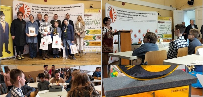 Drużyna z Gdyni najlepsza w Ogólnopolskim Konkursie „Kodowanie Brajlem”
