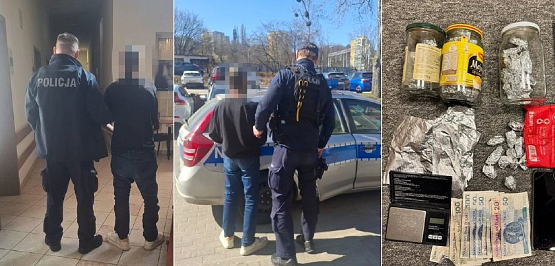 Kryminalni z Komendy Miejskiej Policji w Gdyni uderzają w narkotykowy biznes