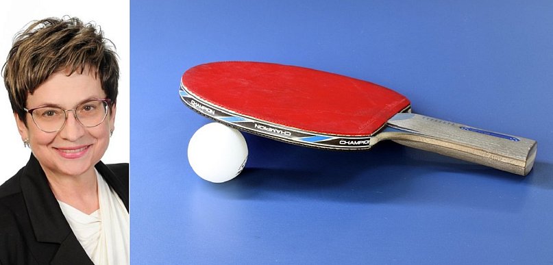 Marzenna Osowicka zaprasza turniej tenisa stołowego „Bawmy się razem”