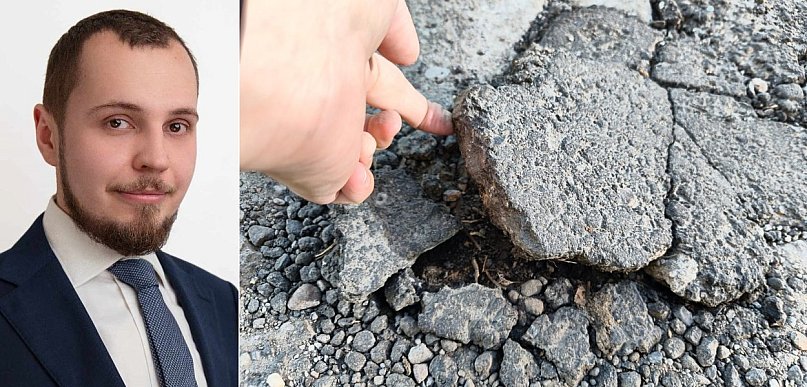 Kolera: fragmenty drogi można sobie podnieść ręką