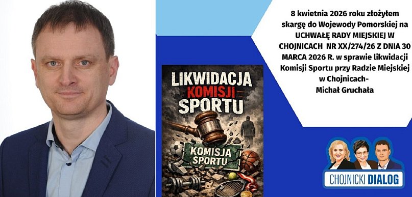 Gruchała: podjąłem działania w sprawie likwidacji komisji sportu