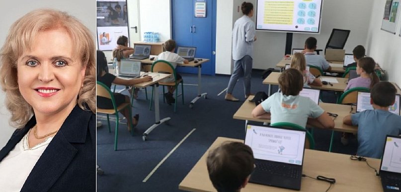 Dalecka: czekają pieniądze na cyfyzację szkół