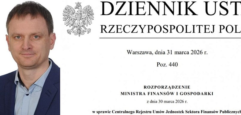 Gruchała: weszło w życie rozporządzenie w sprawie Centralnego Rejestru Umów