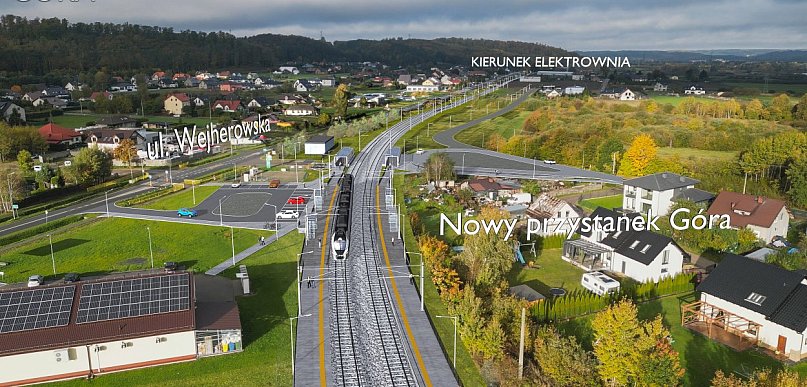 Kolejny etap dostępu kolejowego do elektrowni jądrowej