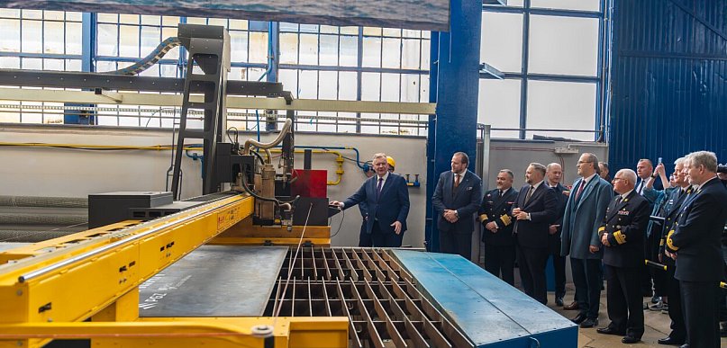 Gdynia/ Ruszyła budowa trzeciej fregaty dla Marynarki Wojennej