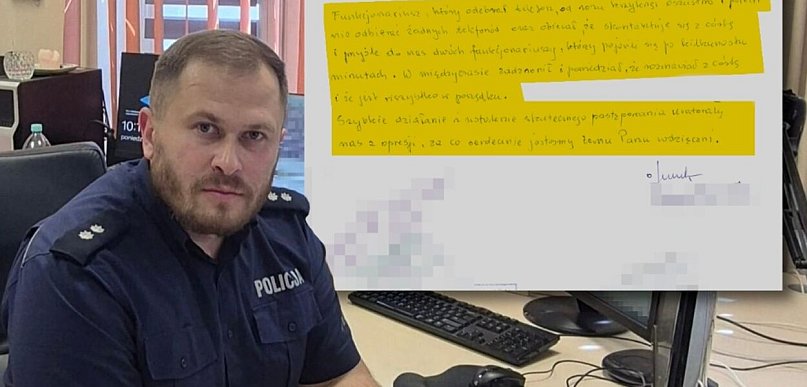 Policjant zapobiegł próbie oszustwa metodą na „lekarza”. Mundurowi apelują