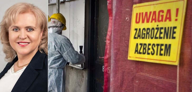 Dalecka: są kolejne pieniądze na usuwanie azbestu