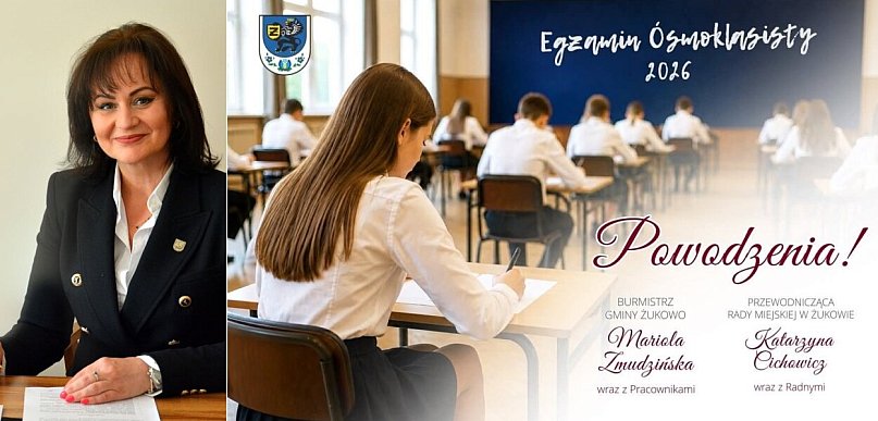 Zmudzińska: Drodzy Uczniowie klas ósmych!