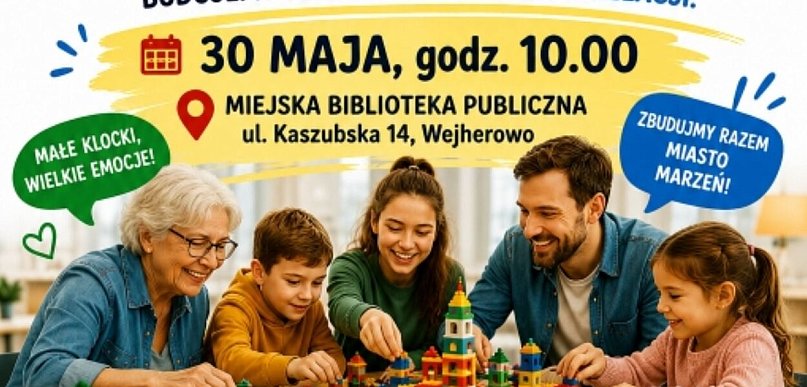 „ZakoLEGujmy się!” – rodzinny turniej budowania z klocków połączy pokolenia