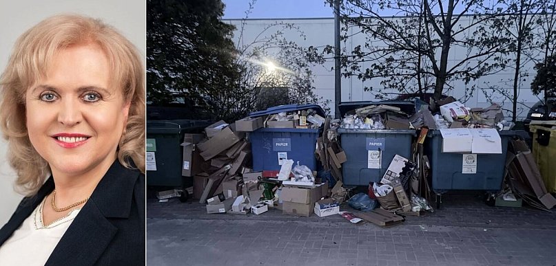 Dalecka: śmieci to ogromny problem Chojnic