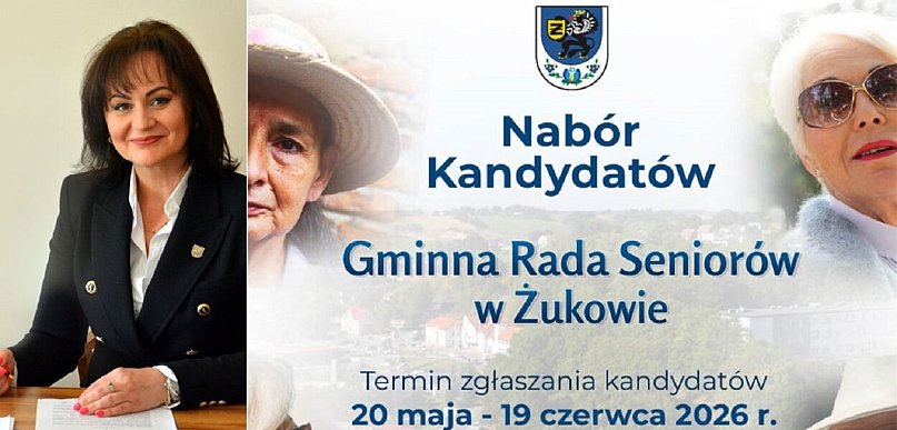 Trwa nabór do Gminnej Rady Seniorów w Żukowie
