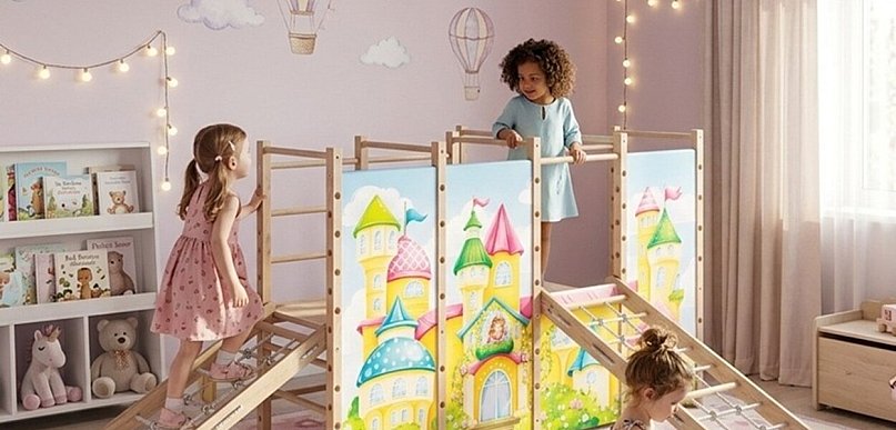 Domowy plac zabaw Montessori — jak wspiera codzienną aktywność malucha