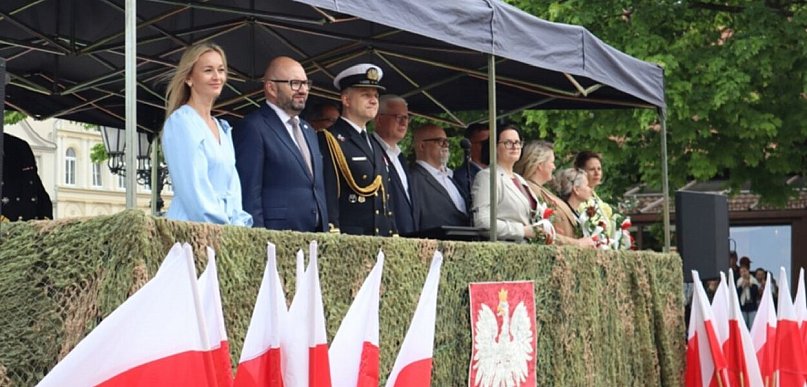 Przysięga wojskowa na Placu Jakuba Wejhera