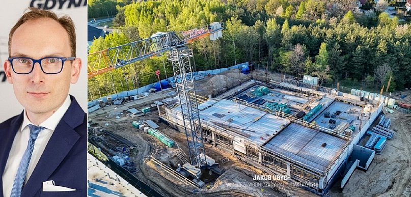 Ubych przypomniał Kosiorek harmonogram i kamienie milowe budowy basenu