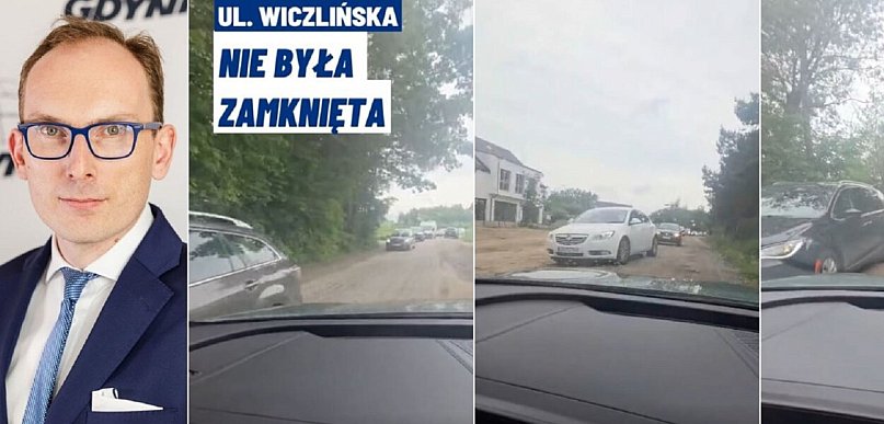 Radny Ubych zaprezentował ruch na ul. Wagnera przez zamknięciem ul. Wiczlińskiej