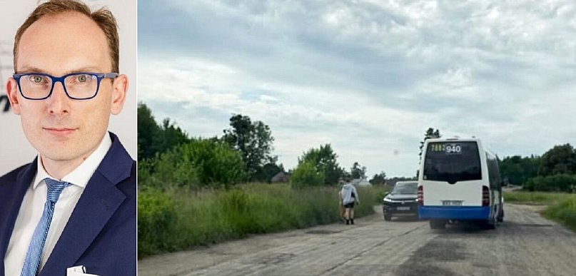 Ubych: bardzo się kurzy, nie mówiąc o bezpośrednim niebezpieczeństwie. A TIRy będą