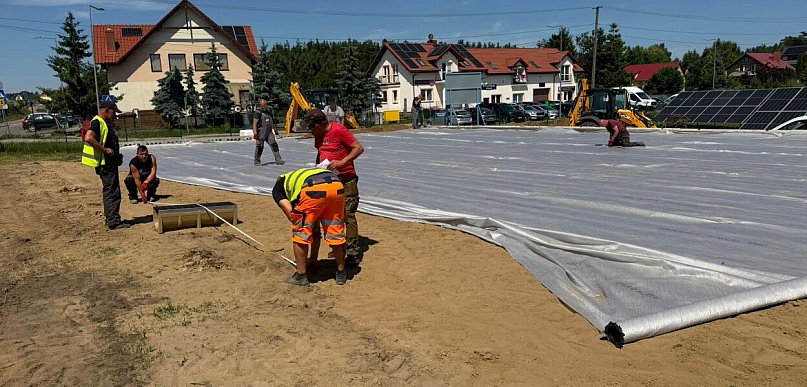 Prace na Stacji Uzdatniania Wody w Baninie